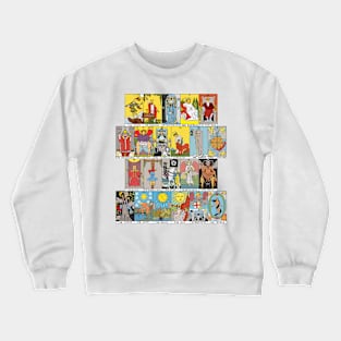 Major Arcana Tarot Cards Crewneck Sweatshirt